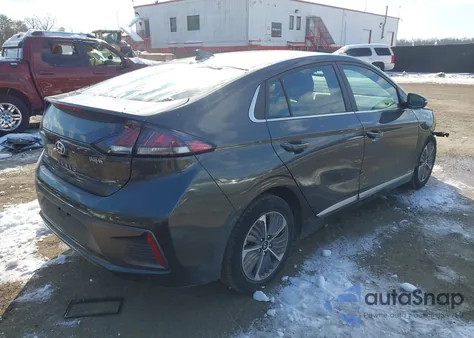 2021 Hyundai Ioniq Plug-In Hybrid Sel z USA, uszkodzony, nr VIN KMHC75LD9MU259584